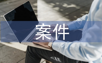 案件匯報(bào)材料