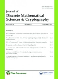 Journal Of Discrete Mathematical Sciences & Cryptography